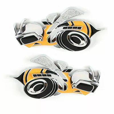 $11.88 • Buy New 2x 392 6.4l Super Bee Fender Badge Replacement Emblem Trunk Badge Hood
