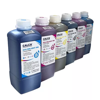 US Stock 1L/Color Calca Compatible Roland ECO Solvent Ink CMYKLCLM Color Option • $28.47