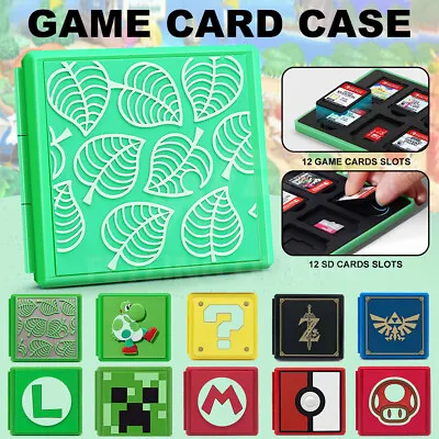 Game Card Case Holder Storage Box Carry Cover For Nintendo Switch / Switch Lite • $9.99