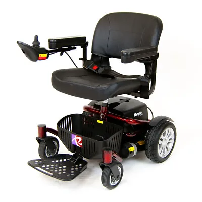 £1299.99 • Buy Reno Elite Portable/Travel Powerchair Electric Wheelchair Roma Medical Red Blue