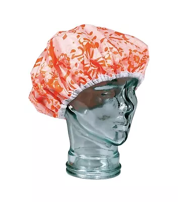 Amika Pink Signature Print Shower Cap Waterproof Exterior /terry Cloth Lining • $19.97