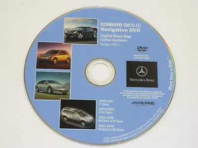 Mercedes Benz C Ml R Gl Navigation Dvd Disc Bq 6460226 Bq 646 0226 • $72.99