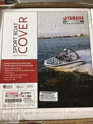 YAMAHA OEM Boat Cover BLACK 2017-2022 AR210 W/ Tower Mooring MAR-210TR-BK-17 • $940.99