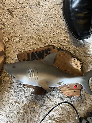 Jaws Singing Motion Sensor Animated Great White Shark  Gemmy  Doesnt Move Well • $25