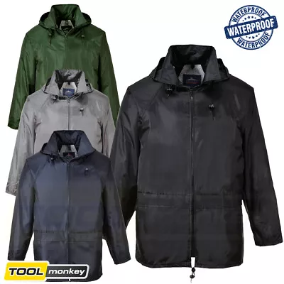 Rain Jacket - Waterproof Hooded Jacket - Rain Mac / Cagoule - Value For Money • £13.99