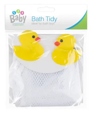 £4.39 • Buy DUCK Kids Baby Bath Toy Tidy Storage Bag Suction Cup Bathroom Organiser Net Mesh