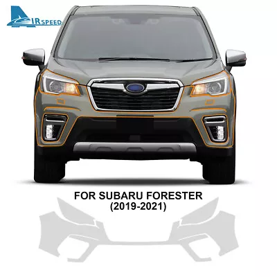 For Subaru Forester 2019-21 Front Bumper Precut Paint Protection Film Clear PPF • $114.99