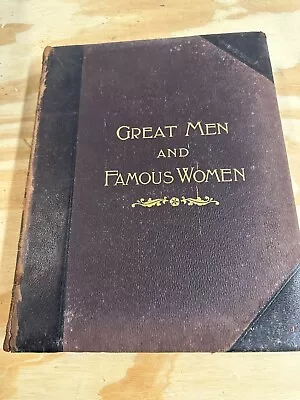 Great Men And Famous Women 1894 • $50