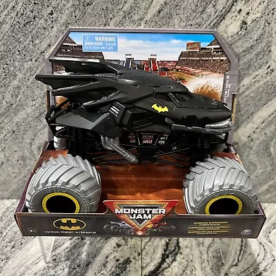 New Monster Jam Batman 2023 Series 19 Die Cast 1:24 Spin Master Black Truck • $24.50