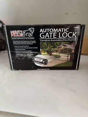 Mighty Mule FM143 Automatic Gate Lock For Single And Dual Swing Gate Openers • $89.99