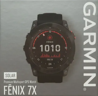 Garmin Fenix 7X SOLAR Premium Multisport GPS Watch • $999