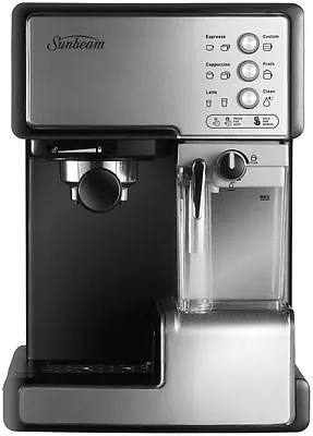 Sunbeam Cafe Barista Coffee Machine - Black/Silver • $350