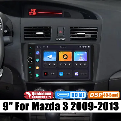 JOYING 9 Inch For 2009-13 Mazda 3 Android 12 Wireless Apple CarPlay Support Bose • $413.25