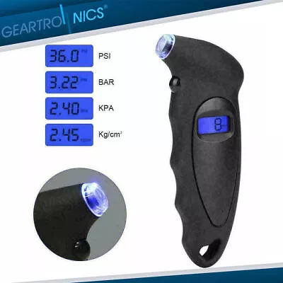 Universal Digital Tire Air Pressure Gauge Meter Tester Bike LCD Display 150 PSI* • $4.79