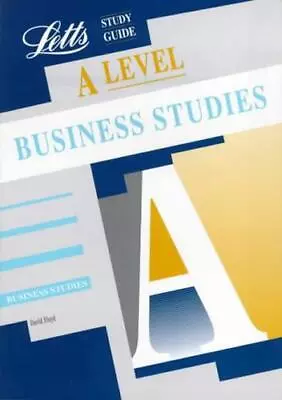 A Level Study Guide: Business Studies By Floyd David Acceptable Used Book (Pap • £2.49