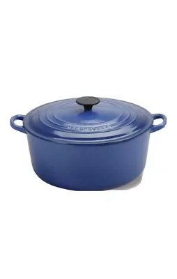 Le Creuset 9 Qt French (Dutch) Oven In Cobalt Blue (Classic) - New In Box! • $445