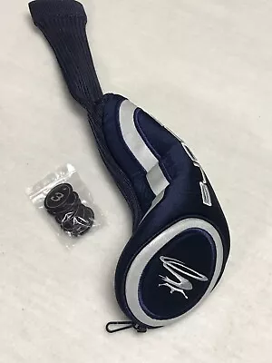 Vintage King Cobra Ladies Fairway Wood Headcover With # Tags Blue Silver NEW • $6.97