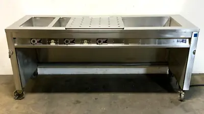 Precision ST-2005-HCU 4 Well Stainless Steel Electric Steam Table 120V 80' G11A • $1250