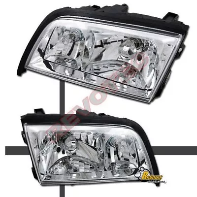 94-00 Mercedes Benz W202 C Class C220 C230 C280 C36 C43 Chrome Headlights 1 Pair • $139