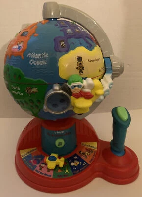 $34.99 • Buy Vtech Fly And Learn Globe Interactive Educational Talking Toy Atlas - Geography