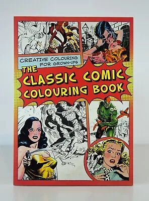 The Classic Comic Colouring Book: Creative Colouring For Grown-Ups - New • £5