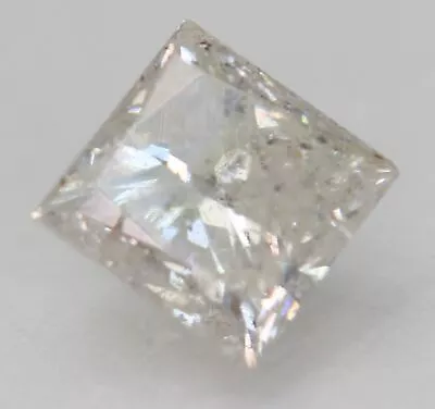 Certified 0.96 Carat F Color SI2 Princess Natural Loose Diamond 5.22x5.19mm 2VG • $1000.99