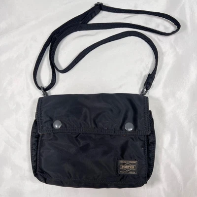 $98 • Buy Yoshida Porter Tanker Waist Bag Mini Shoulder Bag Black Men And Women