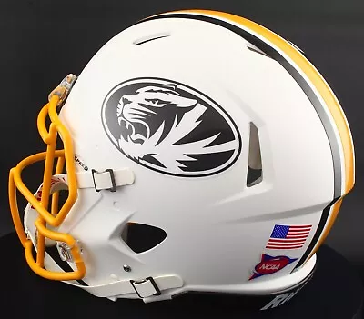 MISSOURI TIGERS NCAA Riddell Speed Full Size AUTHENTIC Football Helmet • $309.99