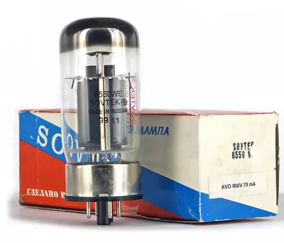 £119.31 • Buy 6550WE SOVTEK NOS Tube Röhre Lampe TSF Valvola Valvula 진공관 真空管 电子管 Valve