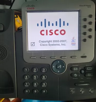 Cisco 7975 (CP-7975G) VoIP IP Phone  Color Screen • $20