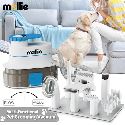 $108.99 • Buy Pet Grooming Vacuum & Blower Kit Dog Hair Dryer W/Trimmer Clipper Shedding Brush