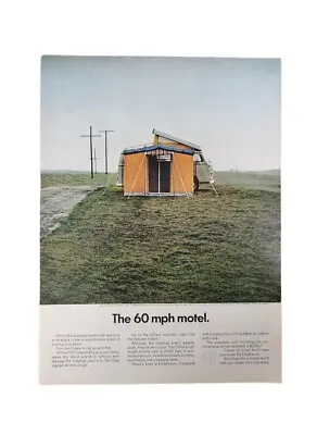 PRINT AD 1969 VW VOLKSWAGEN CAMPMOBILE Shop Garage Decor Art Full Color • $10.79