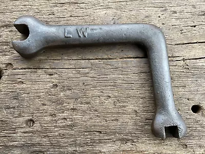 Unusual Vintage 90 Degree 3/4  & 5/8  Open End Wrench • $7.99