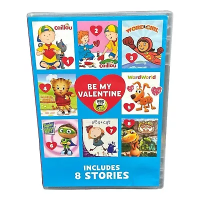 PBS KIDS: Be My Valentine - 8 Stories (DVD 2018) Caillou Daniel Tigers • $3.99