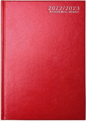 £2.48 • Buy 2022-2023 Academic Student Mid Year Diary A5 Week To View Red