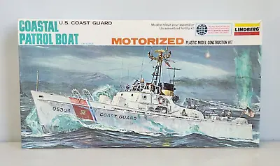 Lindberg Motorized Coastal Patrol Boat US 1/80 Scale Model Kit 7409M New Sealed • $74.95