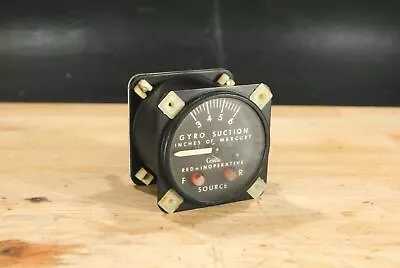 $113.10 • Buy Cessna / Airborne Vacuum Suction Gauge S-1435N1 162-2