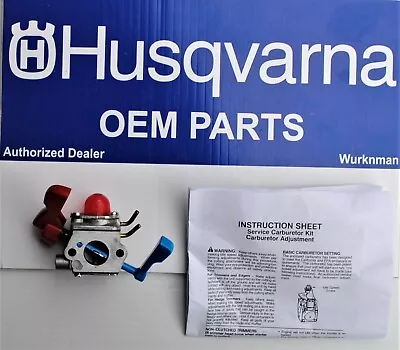   Genuine OEM Husqvarna 545180864 Carburetor FB25 Handheld Blowers Weed Eater • $26.93