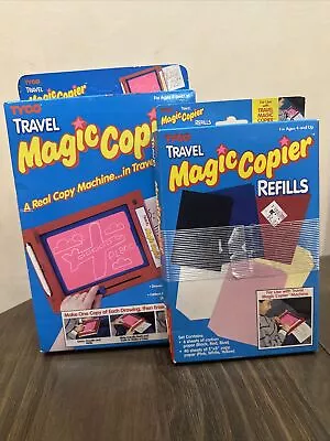 Vintage 1992 Tyco Travel Magic Copier In Original Box And Box Of New Extra Paper • $24.99