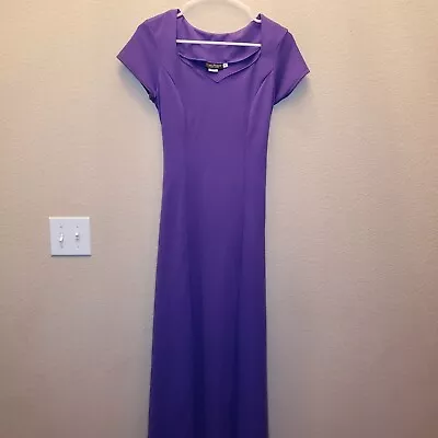 Vintage 1990s Tuxedo Wholesaler Womens Sz 6 Concert Attire Formal Dress Purple • $20.70