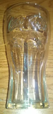 Vtg McDonald's Coca Cola Coke Clear Glass 16oz Drinking Glasses Tumbler • $4