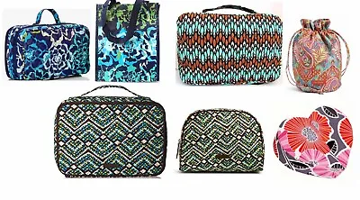 Nwt Vera Bradley Cosmetic Bags Travel Cosmetic & Jewelry Cases • $27