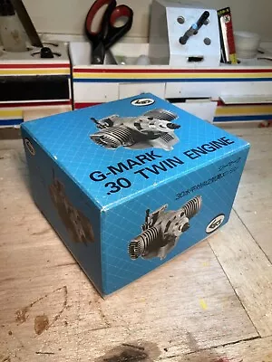 NIB G-mark 30 Twin Vintage R/c C/L Model Airplane Engine • $395