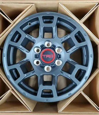 🔥17  Black Toyota TRD Pro Wheels For Tacoma 4Runner FJ Cruiser 🔥(per Wheel) • $219.95