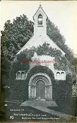 £8 • Buy Real Photographic Postcard Of Heythrop Church Near Chipping Norton, Oxfordshire