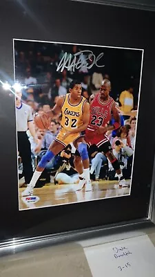 Magic Johnson Autographed Photo • $100