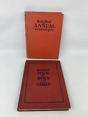 Daily Mail Annual For Boys & Girls Susan French 2 Volumes Circa 1950's K1134 • £3.79