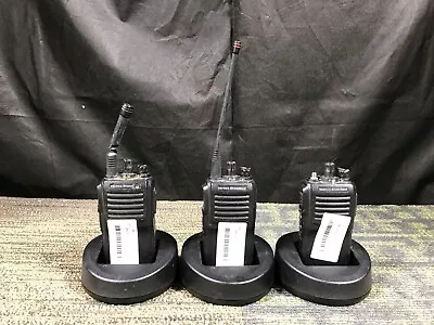 (LOT OF 3) Vertex Standard VX-231-AG7B-5 Two-Way Radio Radio/ For Parts • $53.99