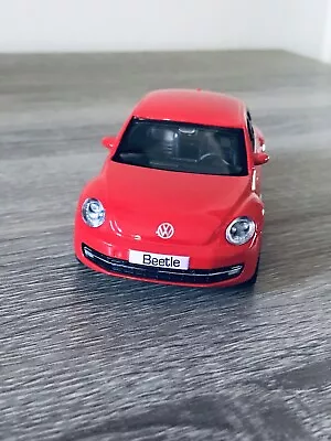 2012 Volkswagen New Beetle Vw Diecast Car ~1/36 Vehicle Red Model For Collectors • $14.95