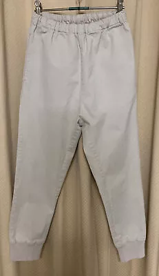 Bassike Surplus Organic Cotton Pant Sz 0 X Small  Beige Designer Party Casual • $49